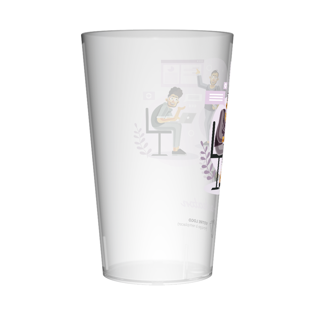 Gobelet personnalisé Entreprise Réunion 2