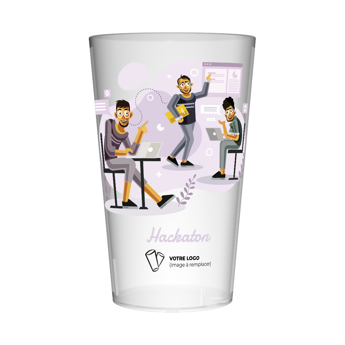 Gobelet personnalisé Entreprise Réunion
