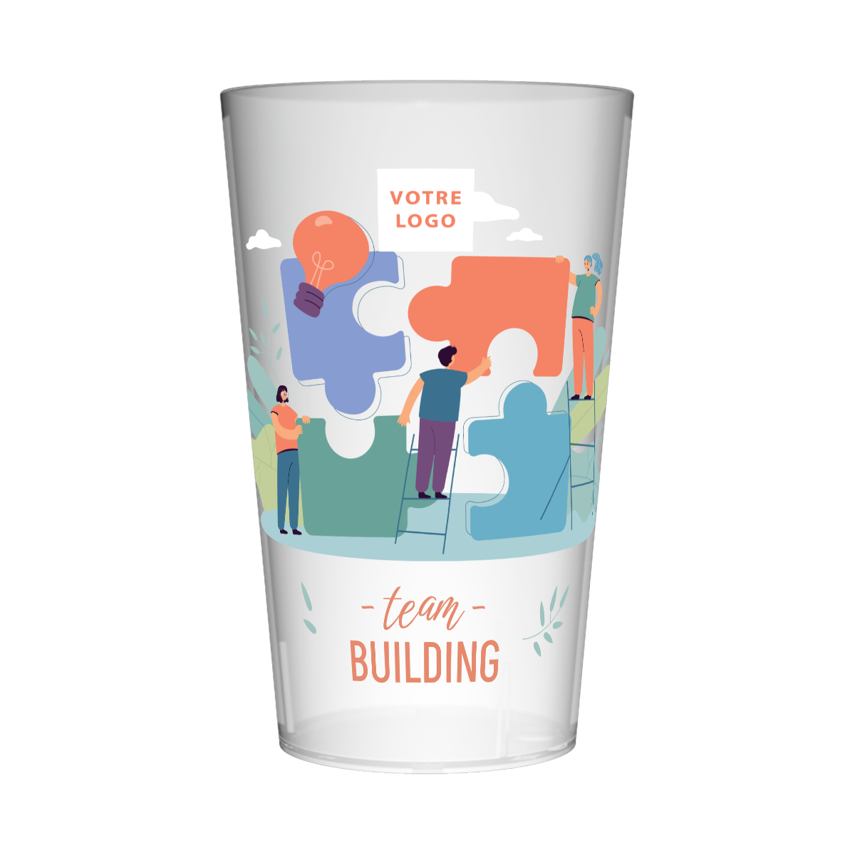 Gobelet personnalisé Entreprise Puzzle
