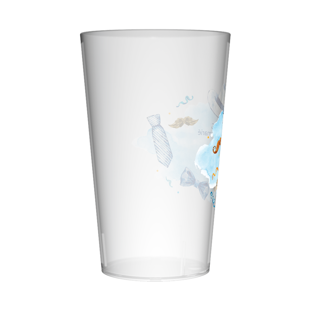 Gobelet personnalisé pour EVG Chapeau Bleu 3