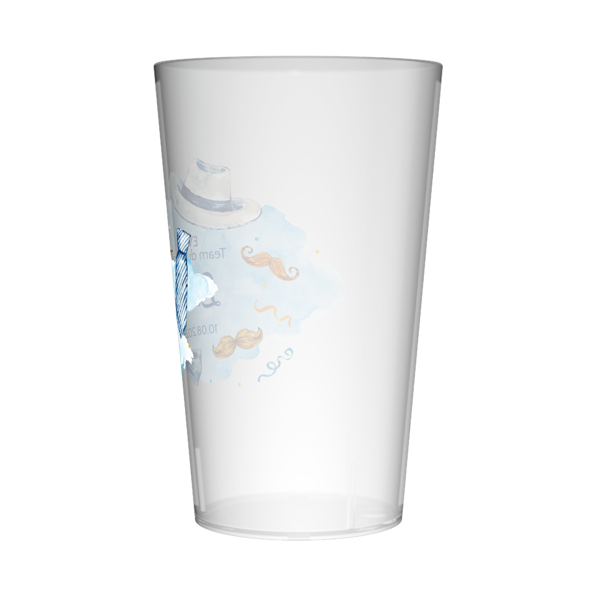 Gobelet personnalisé pour EVG Chapeau Bleu 2