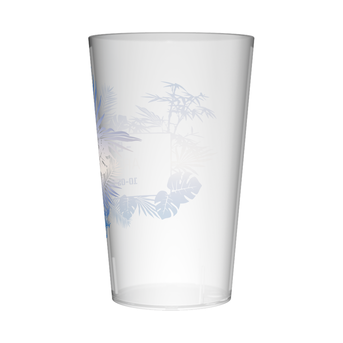 Gobelet personnalisé pour EVG Ibiza Bleu 2