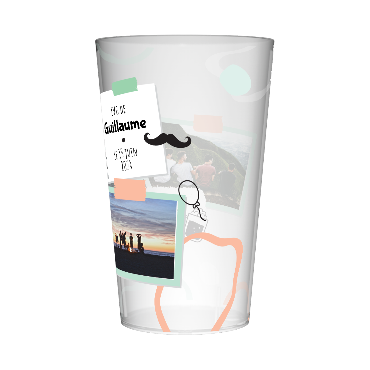 Gobelet personnalisé pour EVG Bière & Photo 2