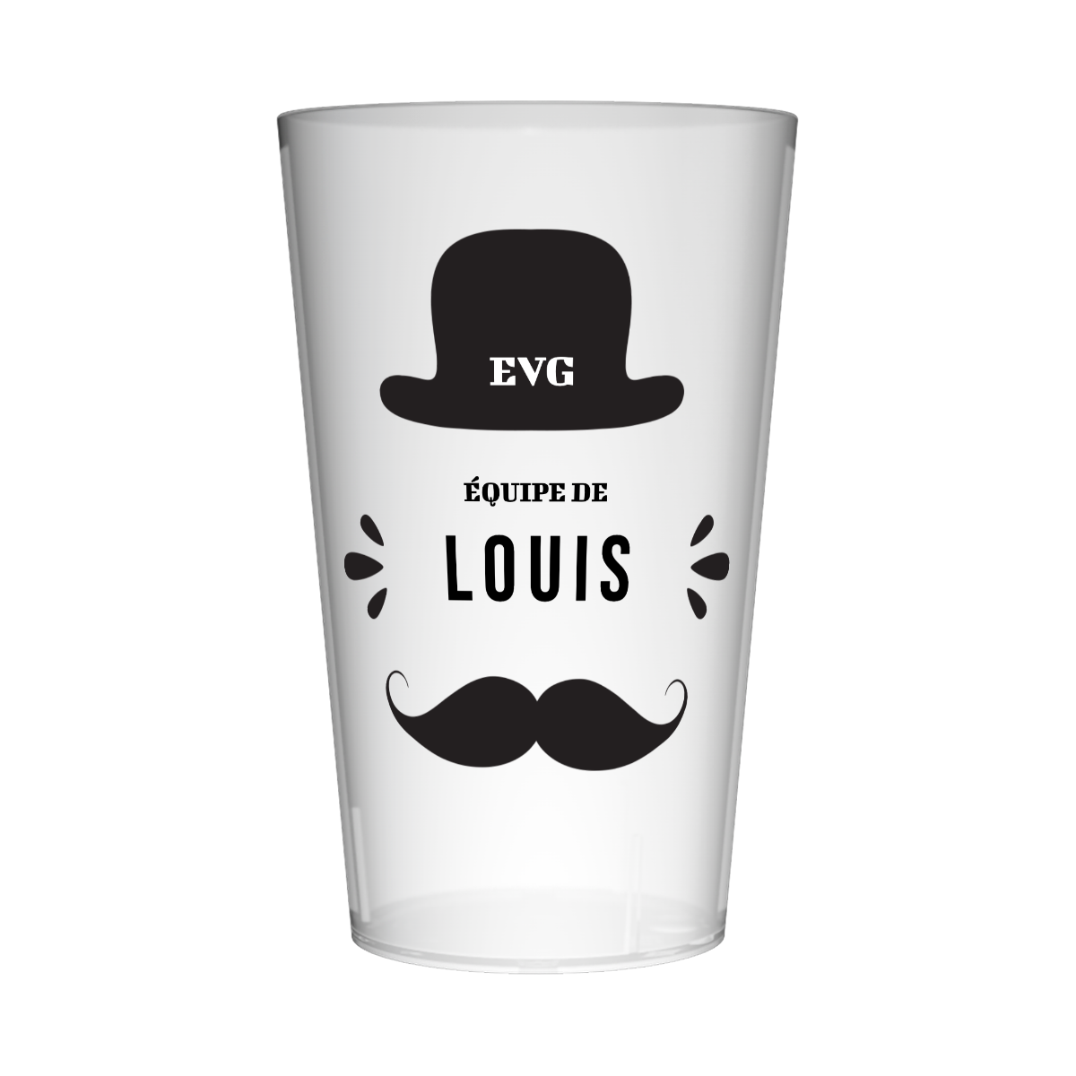 Gobelet personnalisé pour EVG Chapeau