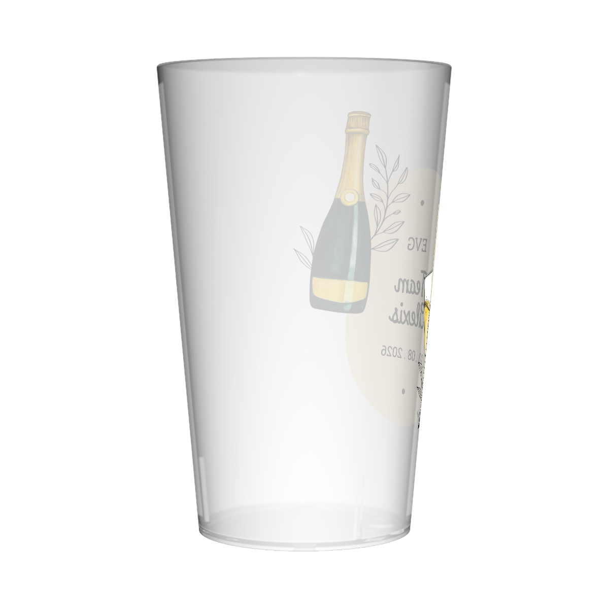 Gobelet personnalisé pour EVG Champagne 3