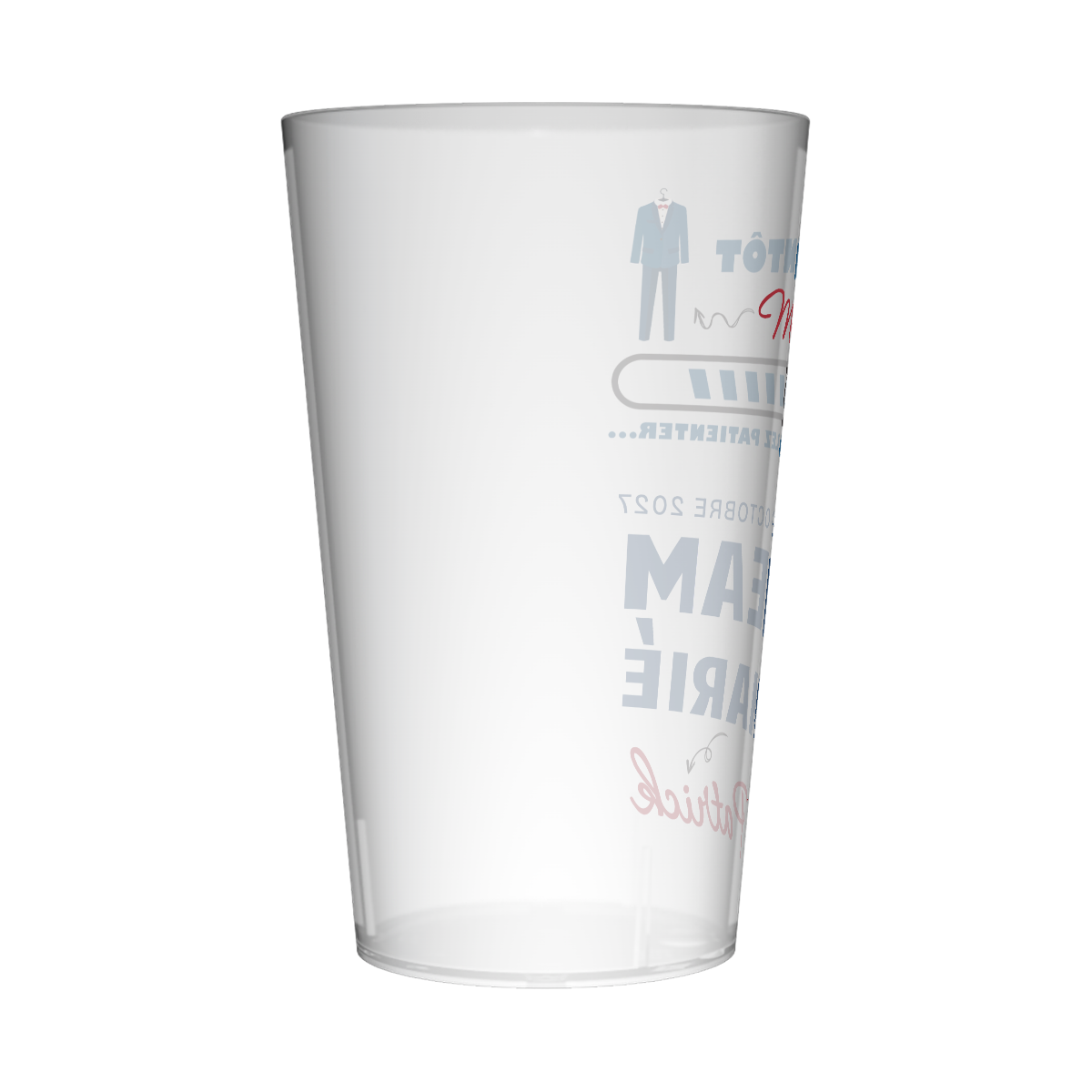 Gobelet personnalisé pour EVG Tenue 3