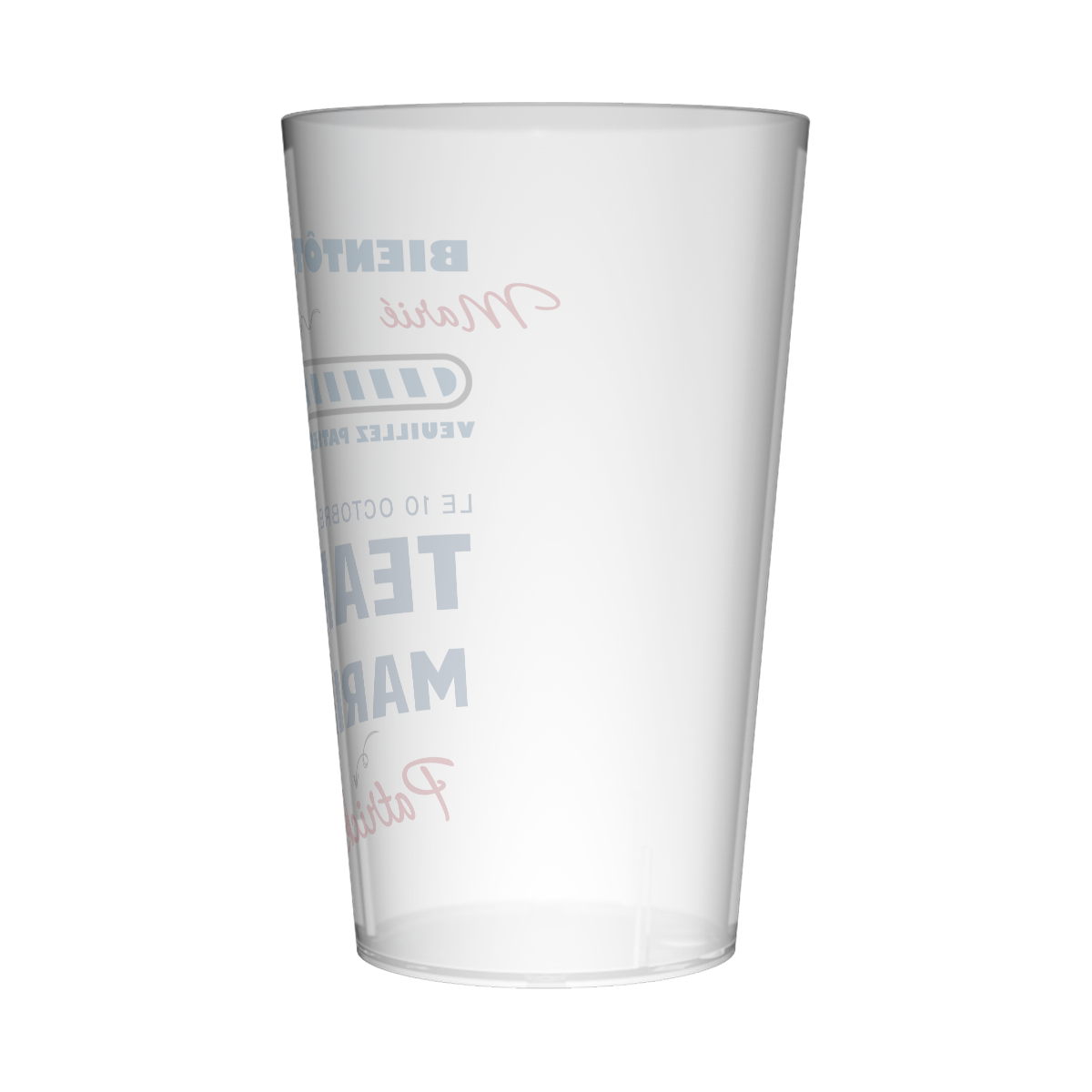 Gobelet personnalisé pour EVG Tenue 2