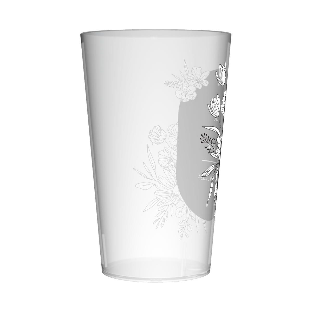 Gobelet personnalisé pour EVJF Noir & Blanc 3