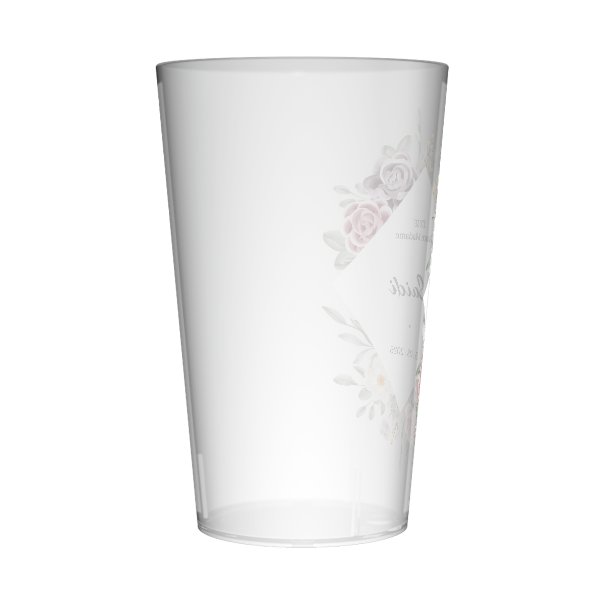 Gobelet personnalisé pour EVJF Losange & Fleurs 3