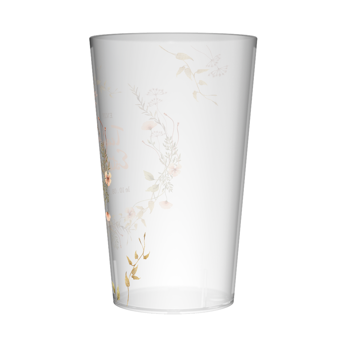 Gobelet personnalisé pour EVJF Couronne & Fleurs 3