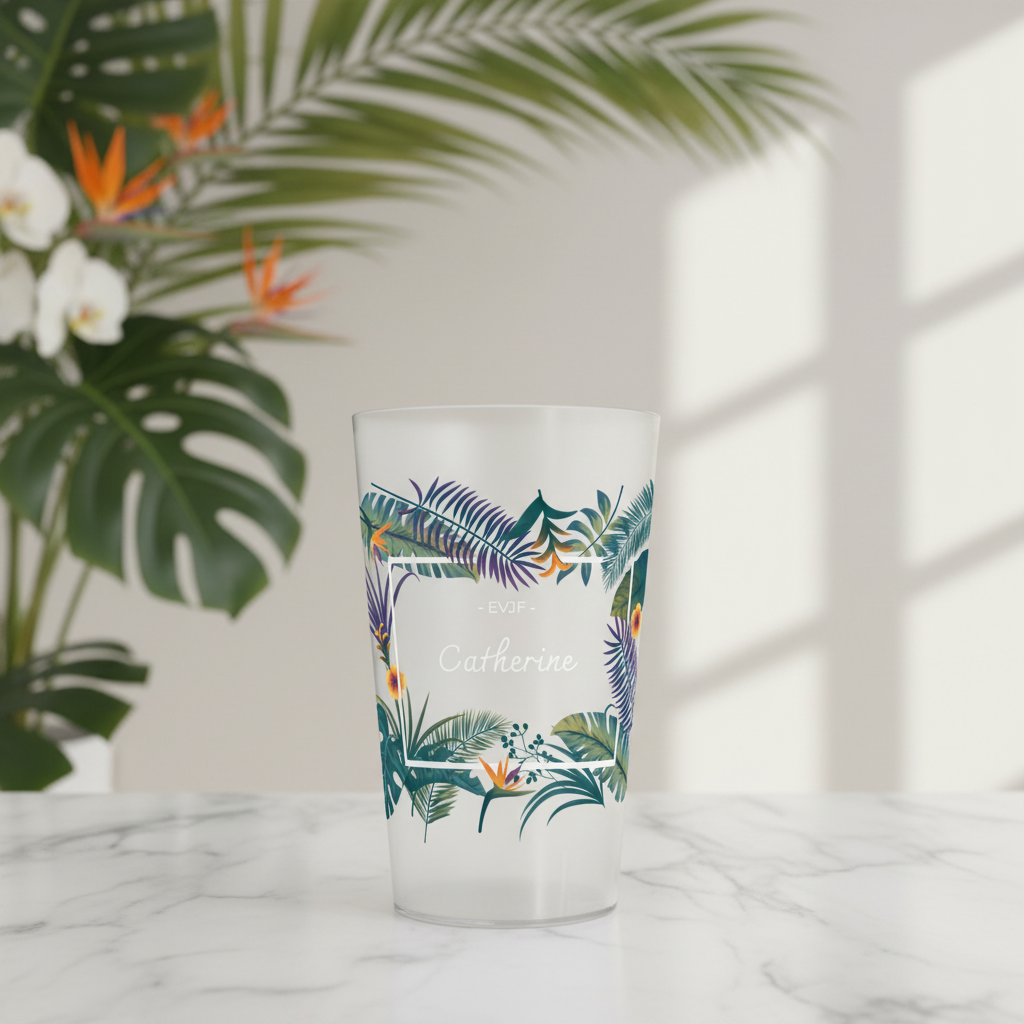 gobelet personnalise evjf tropical