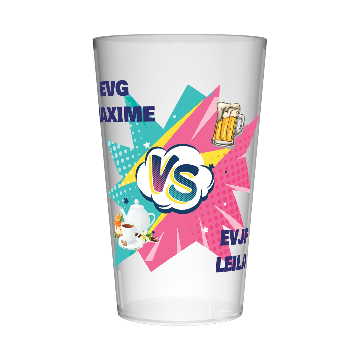 Gobelet personnalisé pour EVG & EVJF Versus