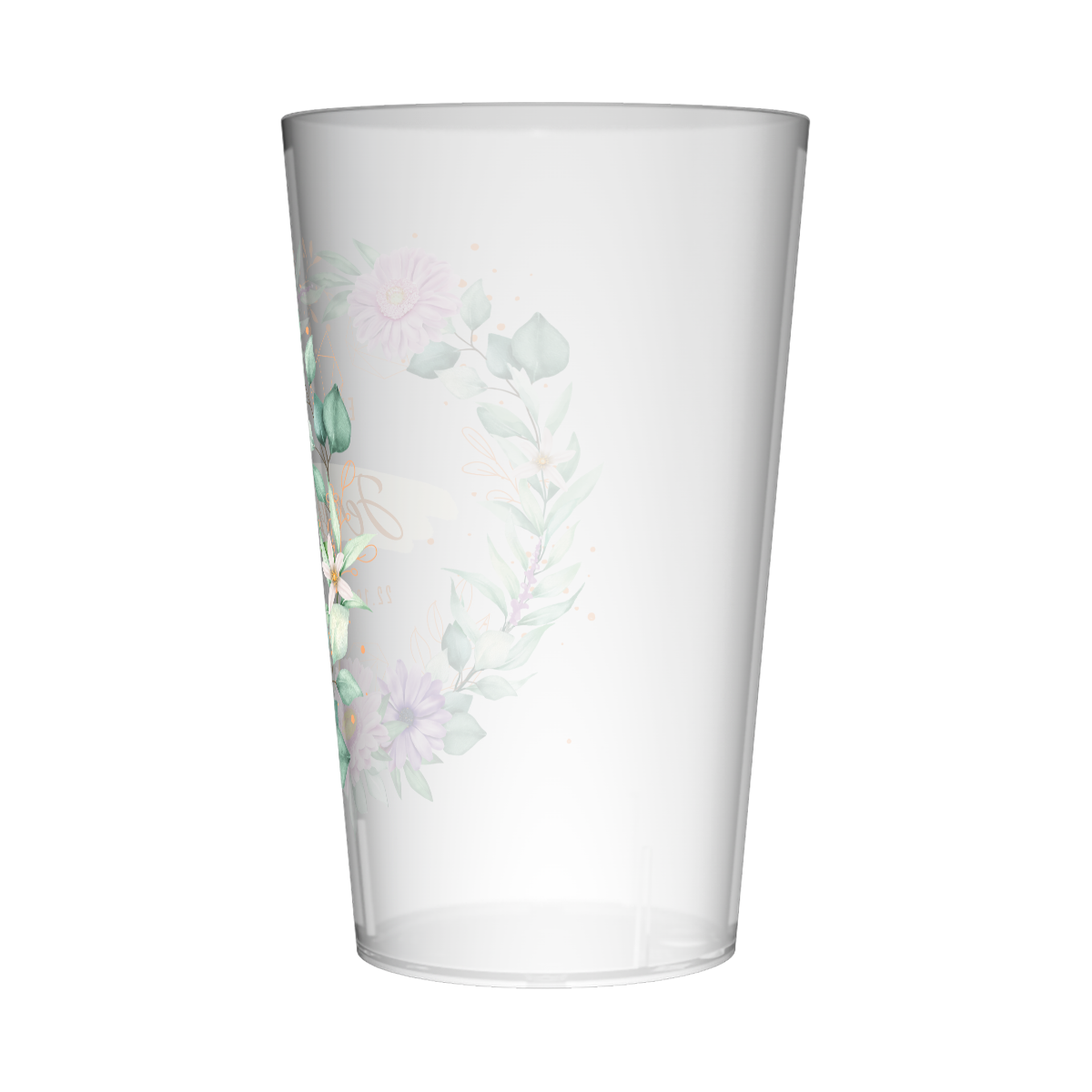 Gobelet personnalisé pour EVJF Couronne Multicolore 2