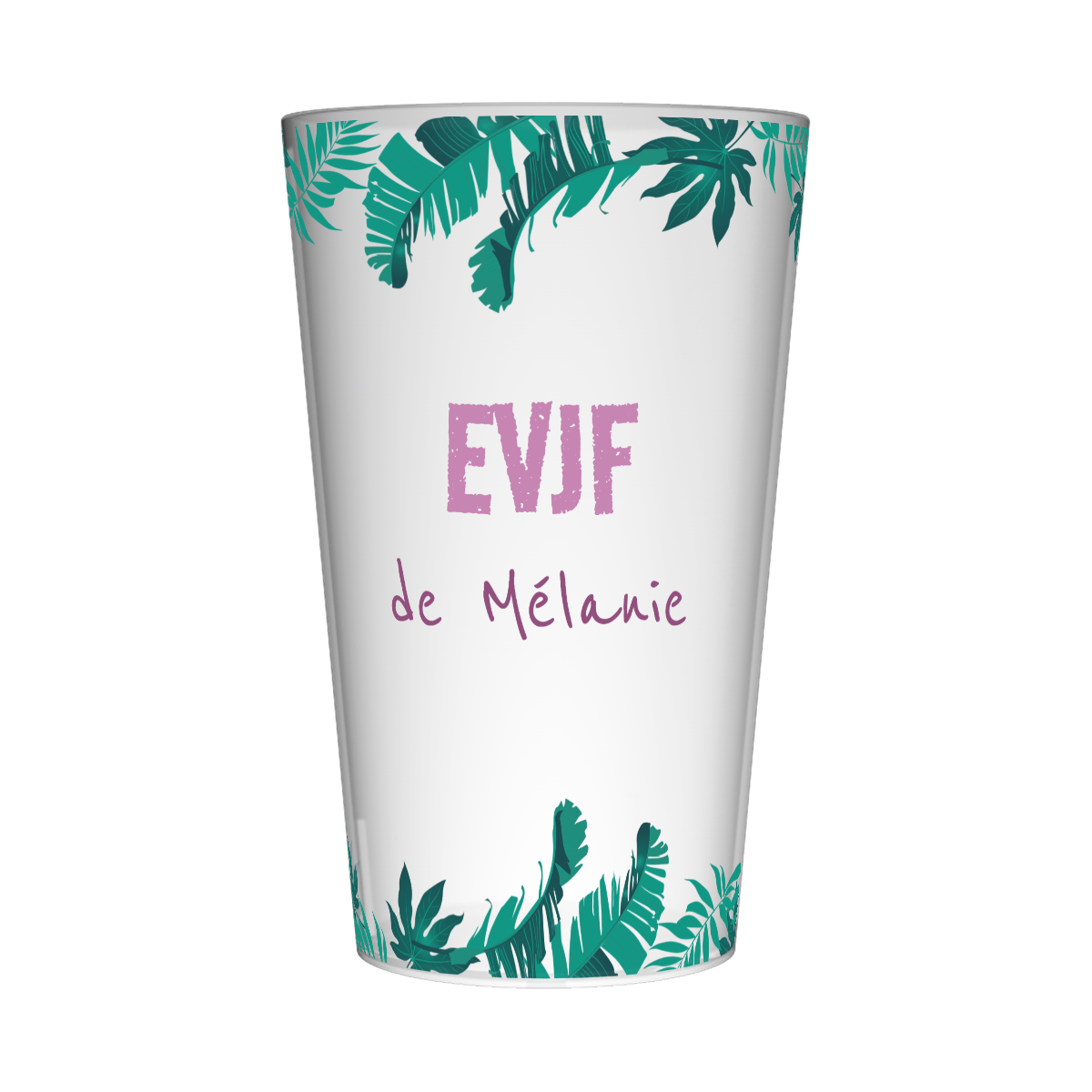 Gobelet personnalisé pour EVJF Jungle