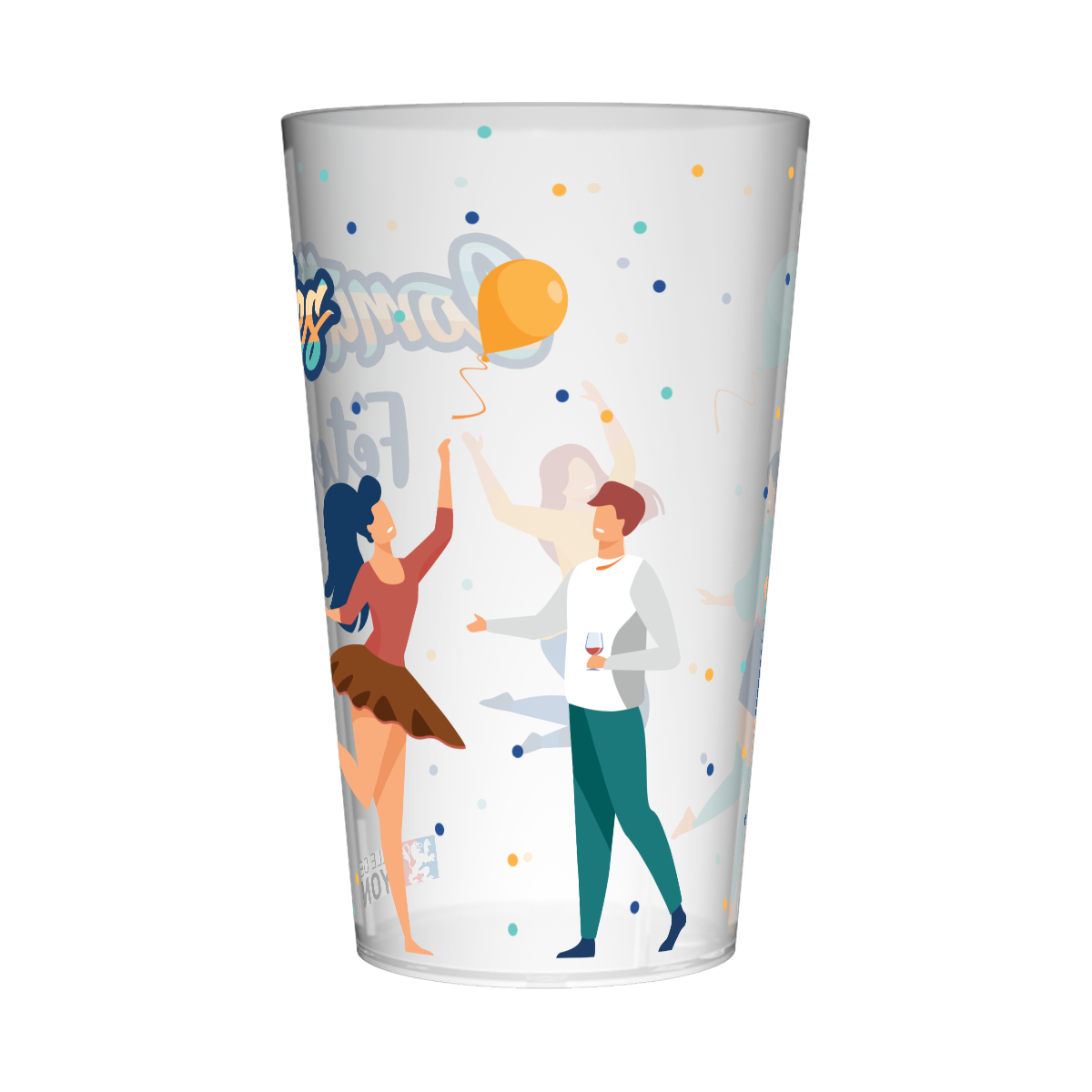 Gobelet personnalisé Comité des Fêtes Bal 3