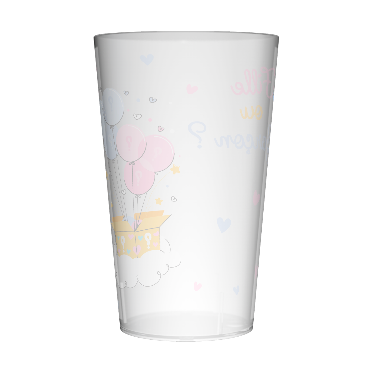 Gobelet personnalisé Gender Reveal Surprise 4