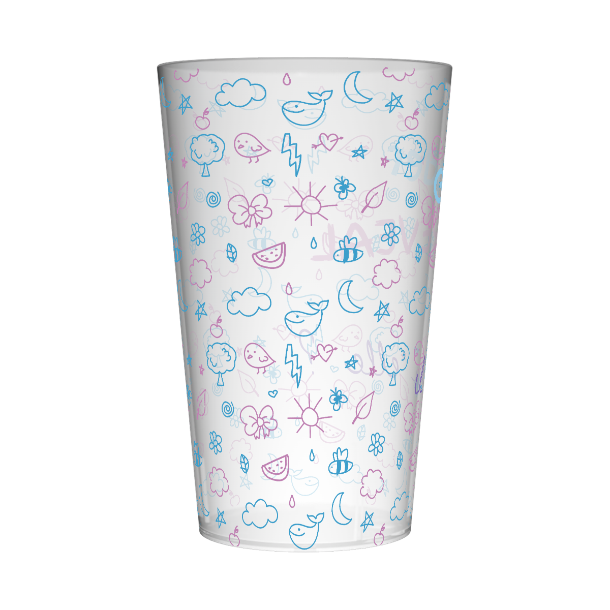 Gobelet personnalisé Gender Reveal Dessin 2