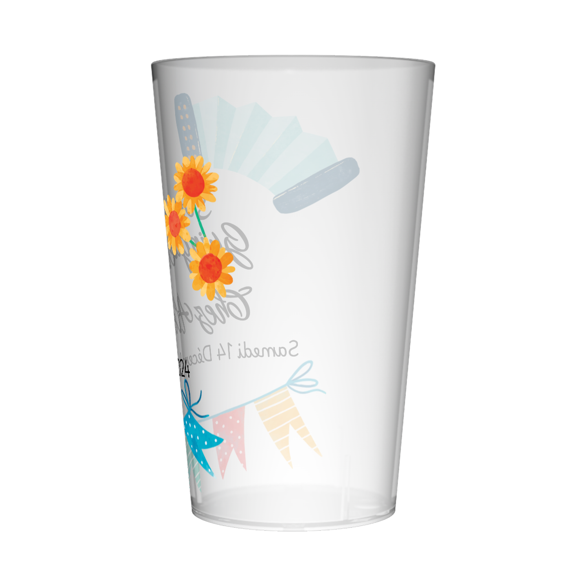 Gobelet personnalisé Guinguette Guirlande à fanions 3