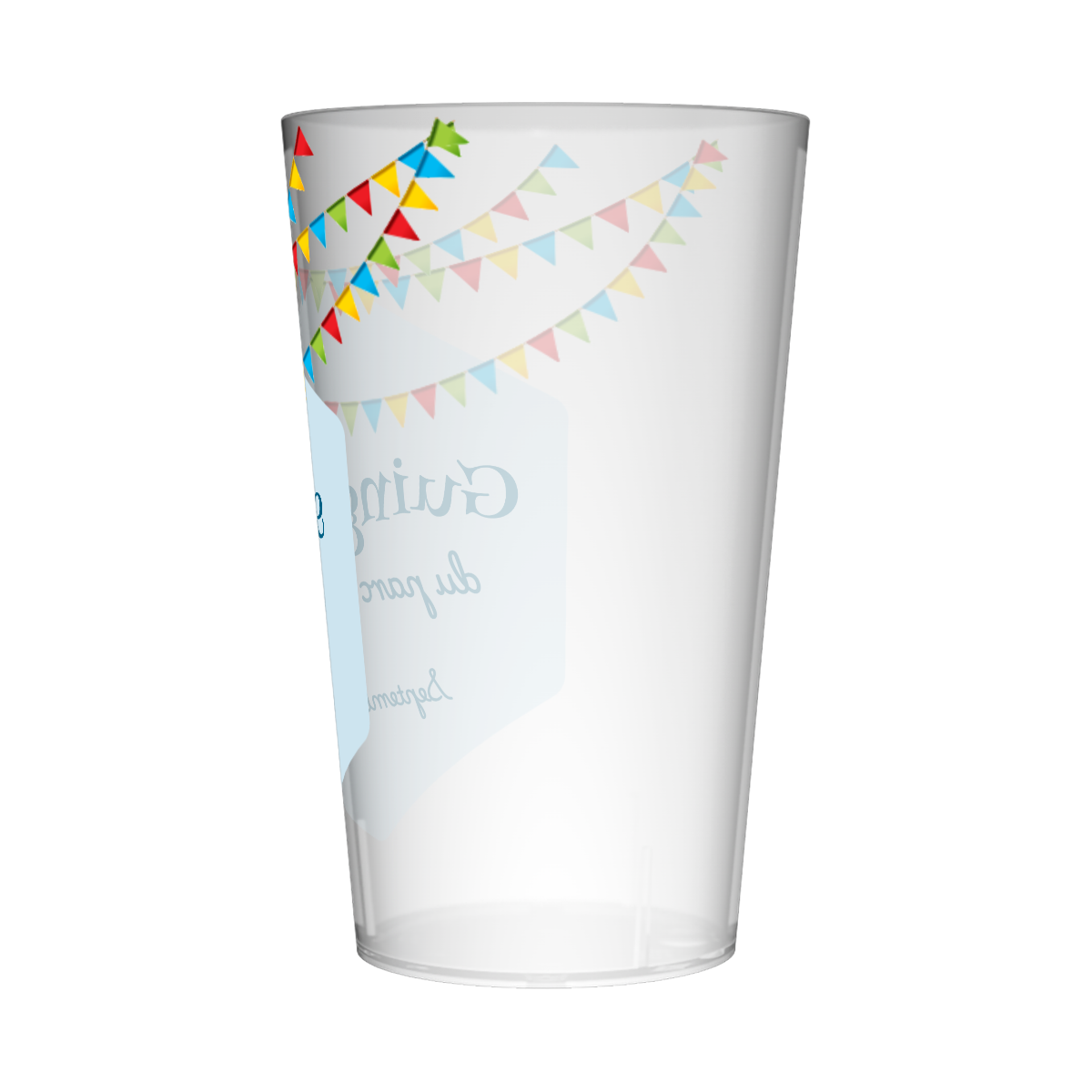 Gobelet personnalisé Guinguette Multicolore 3