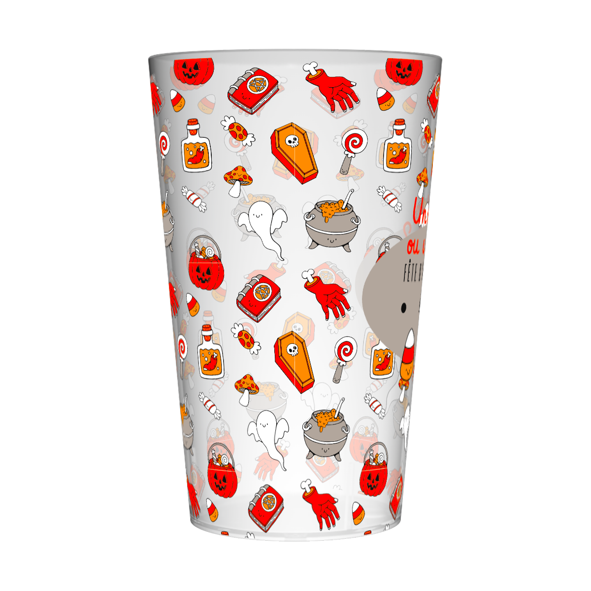 Gobelet personnalisé Halloween Coloré 4