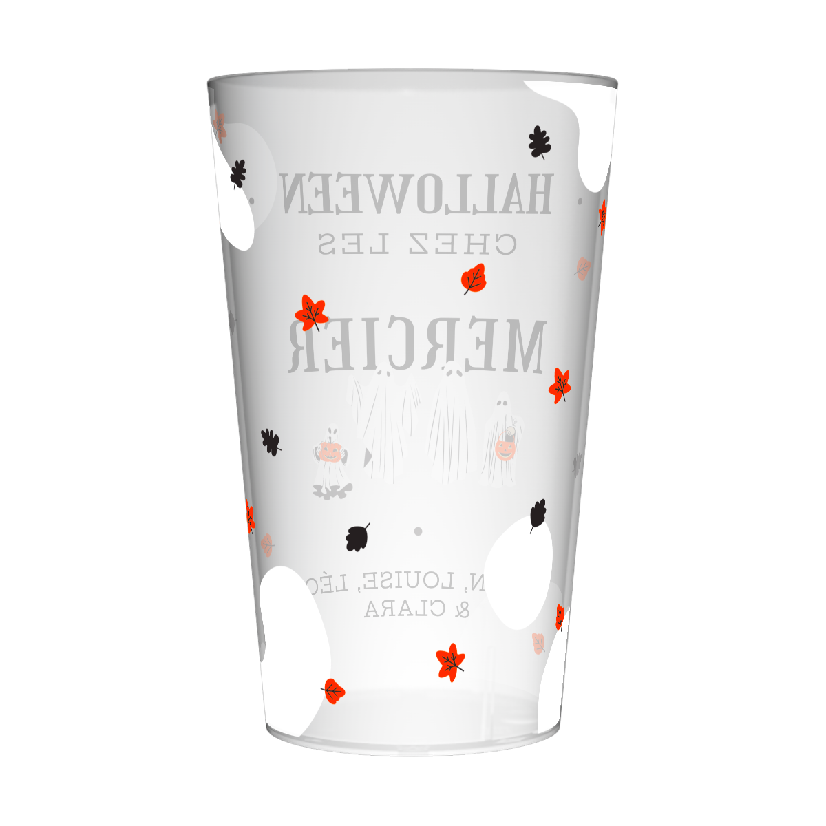 Gobelet personnalisé Halloween Fantôme 3