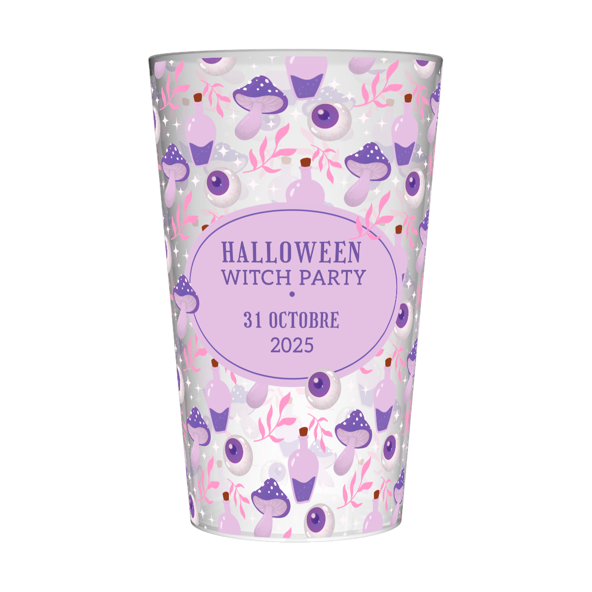 Gobelet personnalisé Halloween Sorcière & Potion