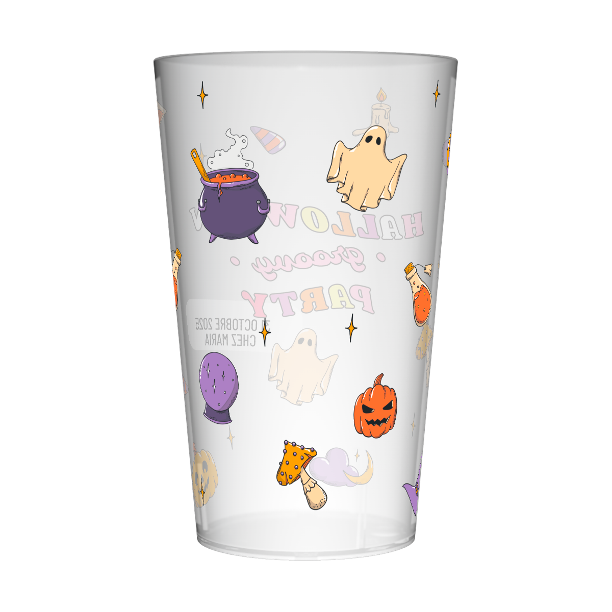 Gobelet personnalisé Halloween Multicolore 3
