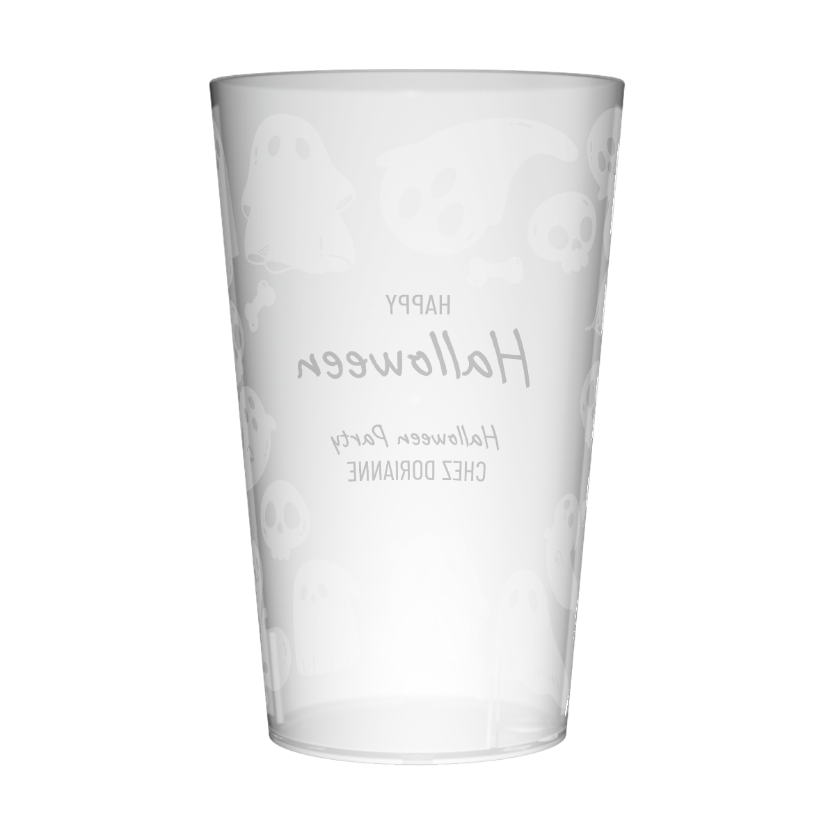 Gobelet personnalisé Halloween Spectre 3