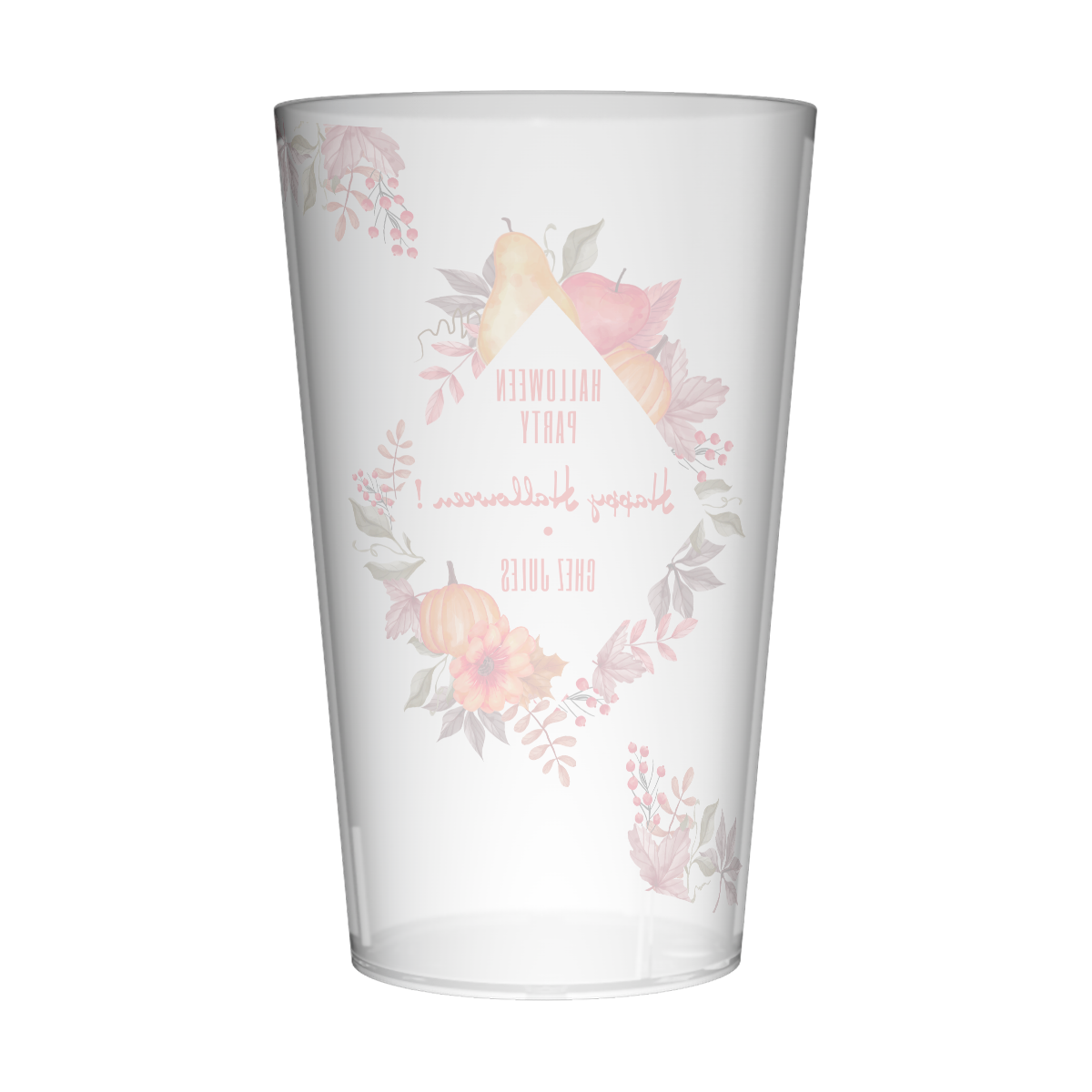 Gobelet personnalisé Halloween Feuilles 3