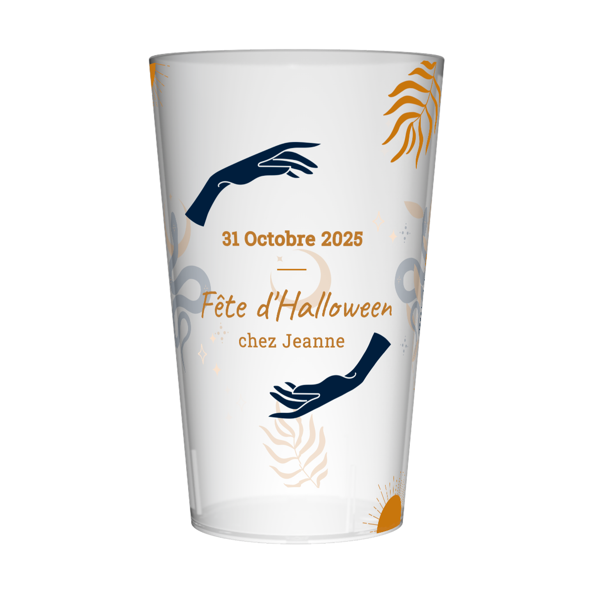 Gobelet personnalisé Halloween Méditation