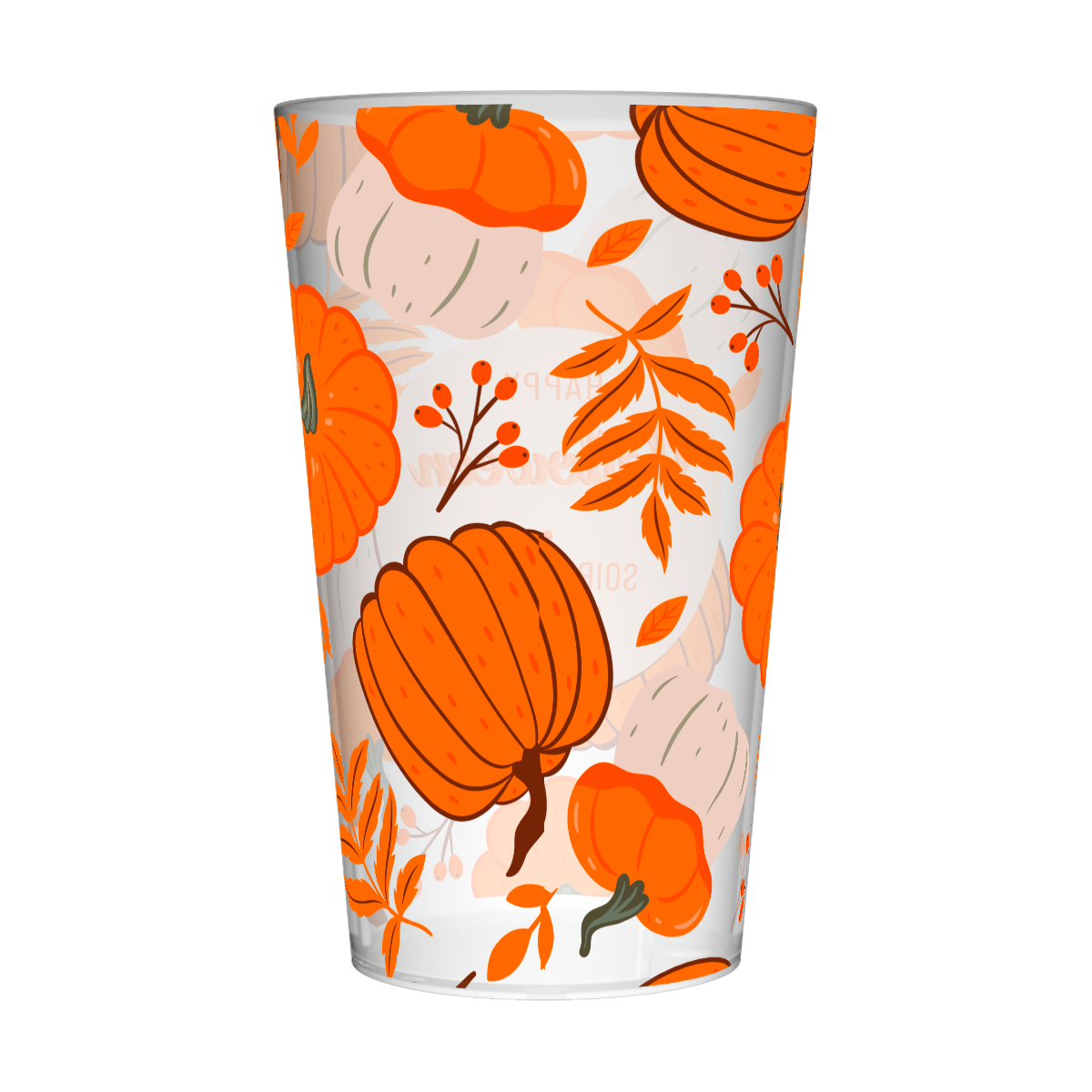 Gobelet personnalisé Halloween Orange 3