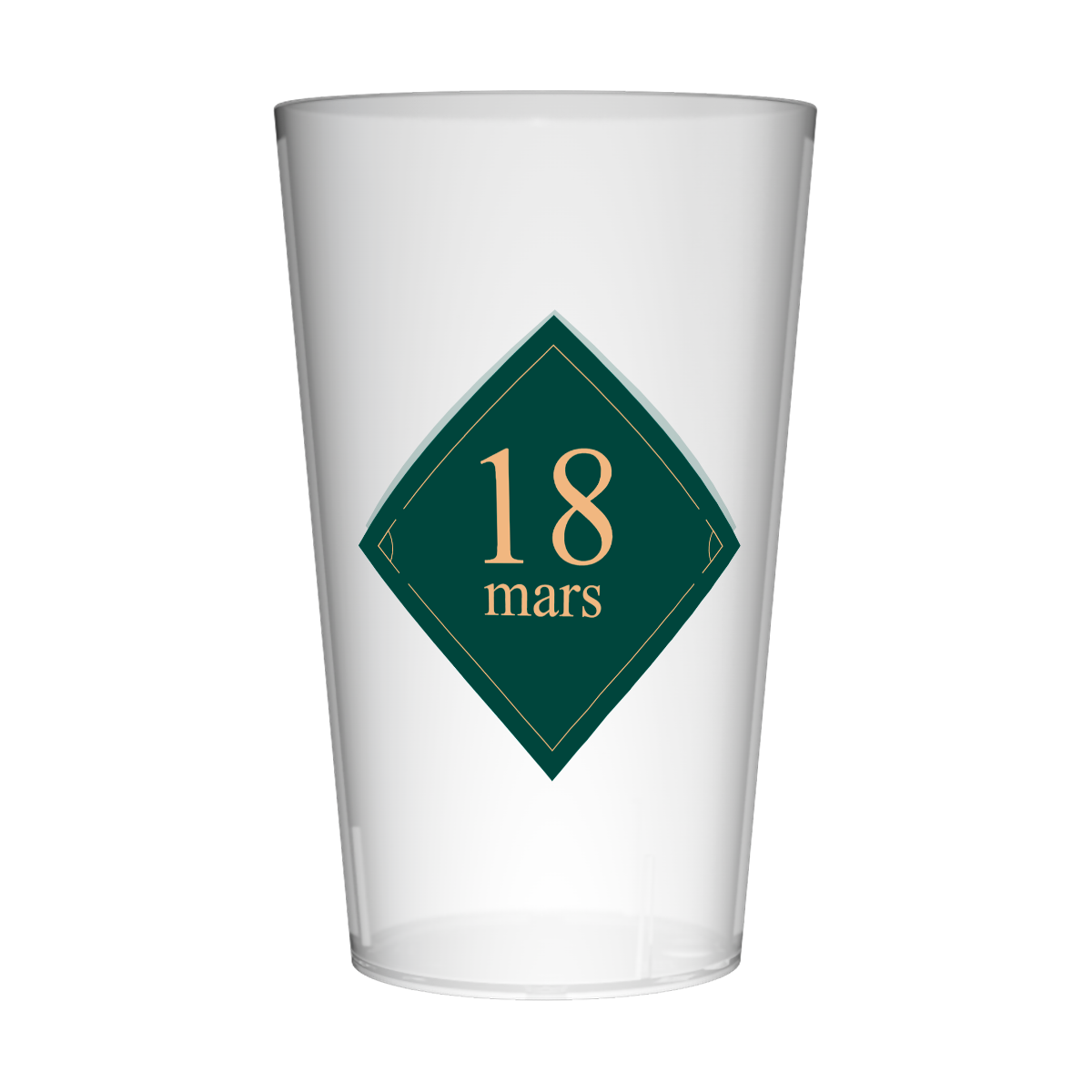 Gobelet personnalisé Mariage Muguet 2