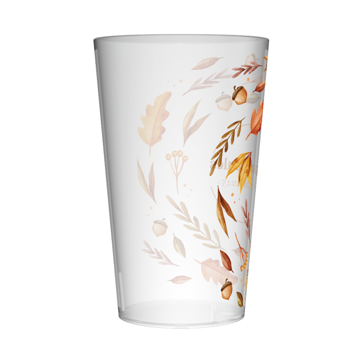 Gobelet personnalisé Mariage Feuilles Automne 3