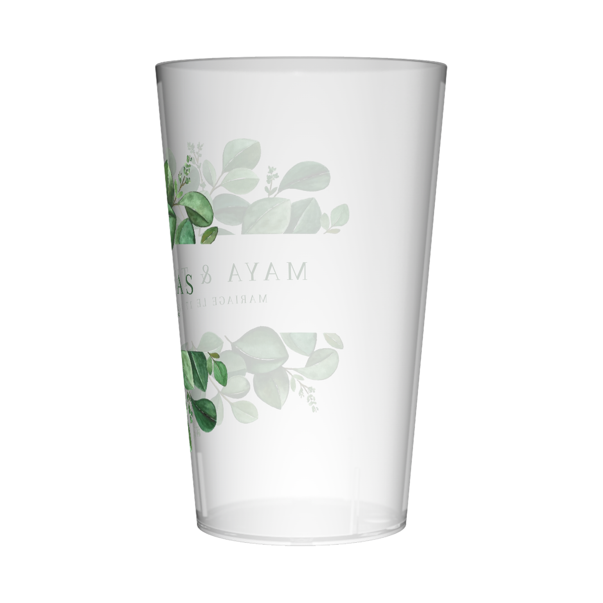 Gobelet personnalisé Mariage Nature 3