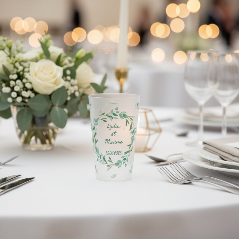 gobelet personnalise mariage brindille
