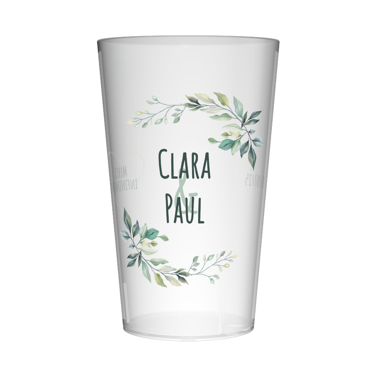 Gobelet personnalisé Mariage Paix
