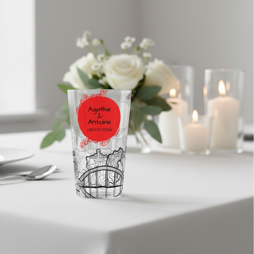 gobelet personnalisé mariage japon