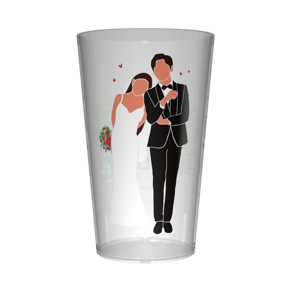 Gobelet personnalisé Mariage Les Mariés