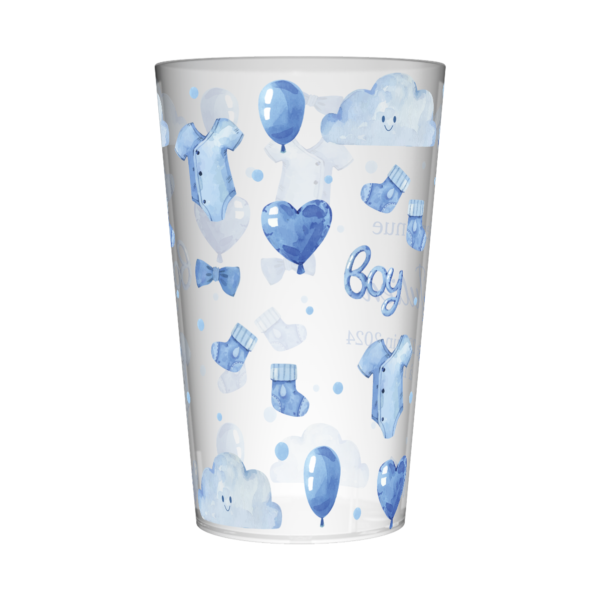 Gobelet personnalisé Naissance Accessoires Bleus 2