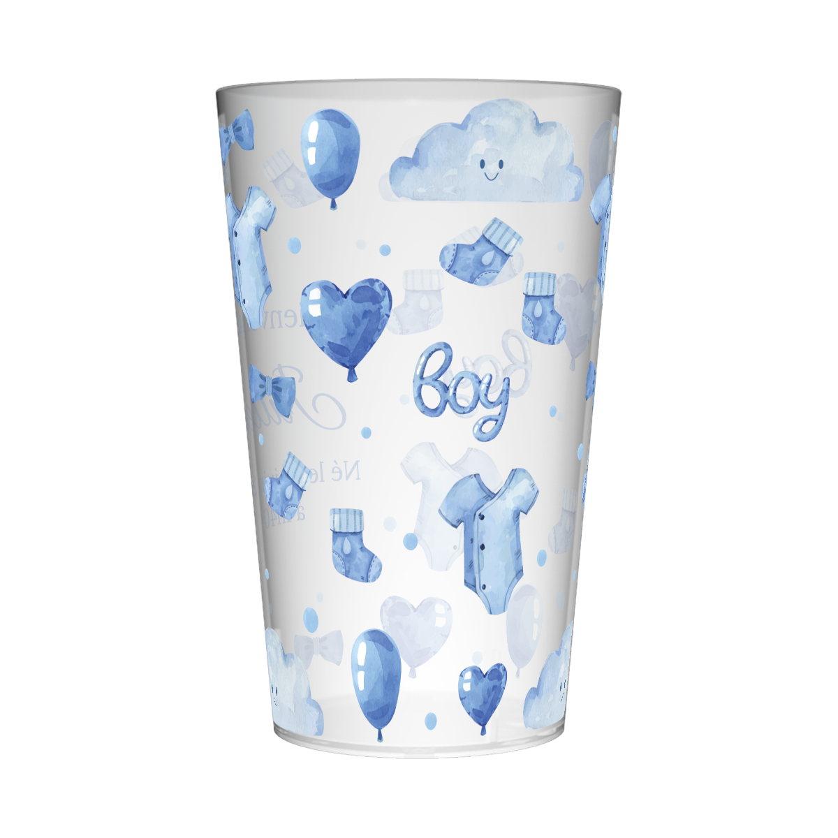 Gobelet personnalisé Naissance Accessoires Bleus 3