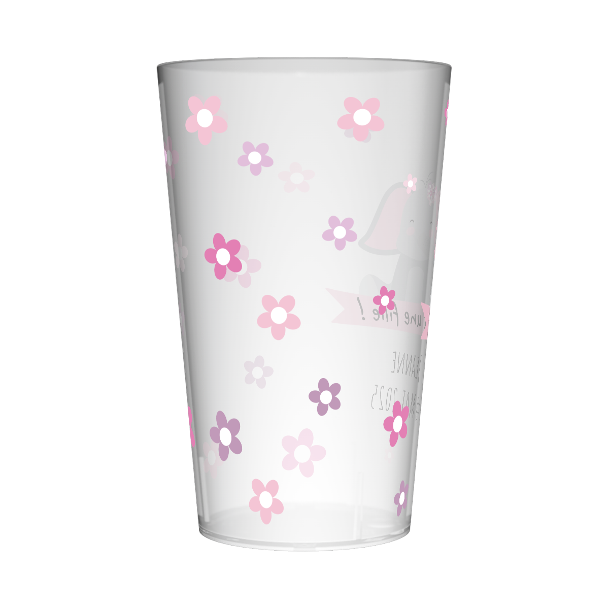 Gobelet personnalisé Naissance Elephant 2