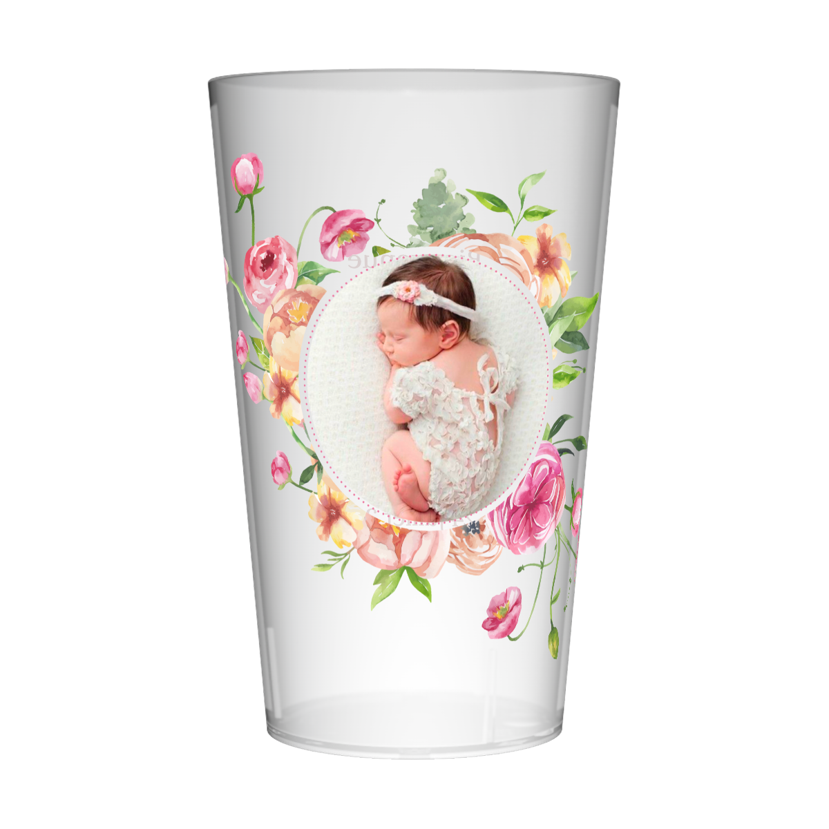 Gobelet personnalisé Naissance Champêtre & Photo