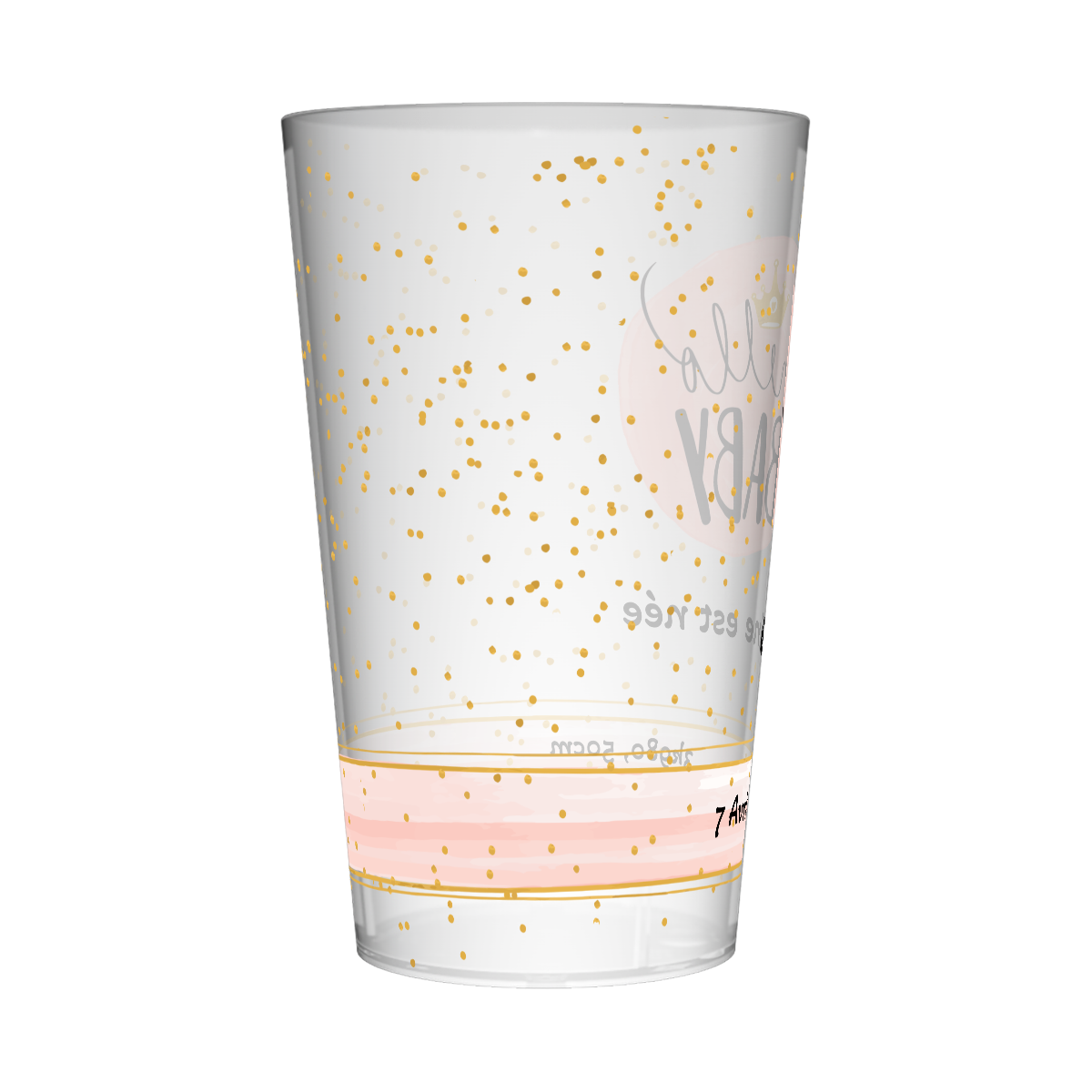 Gobelet personnalisé Naissance Princess 2