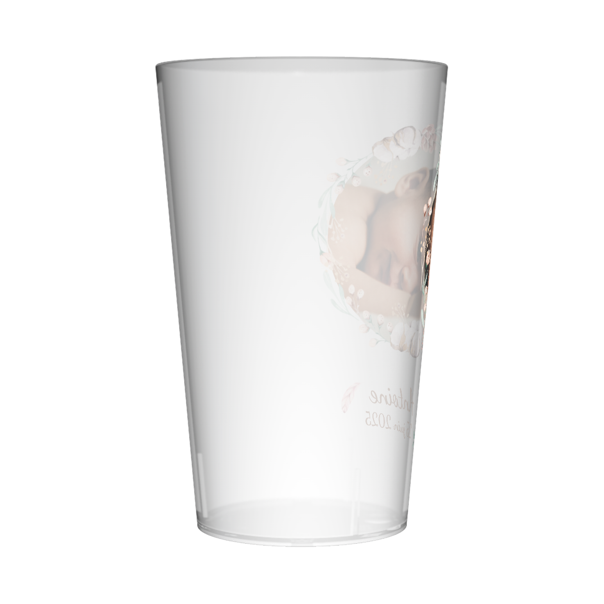 Gobelet personnalisé Naissance Coton 2