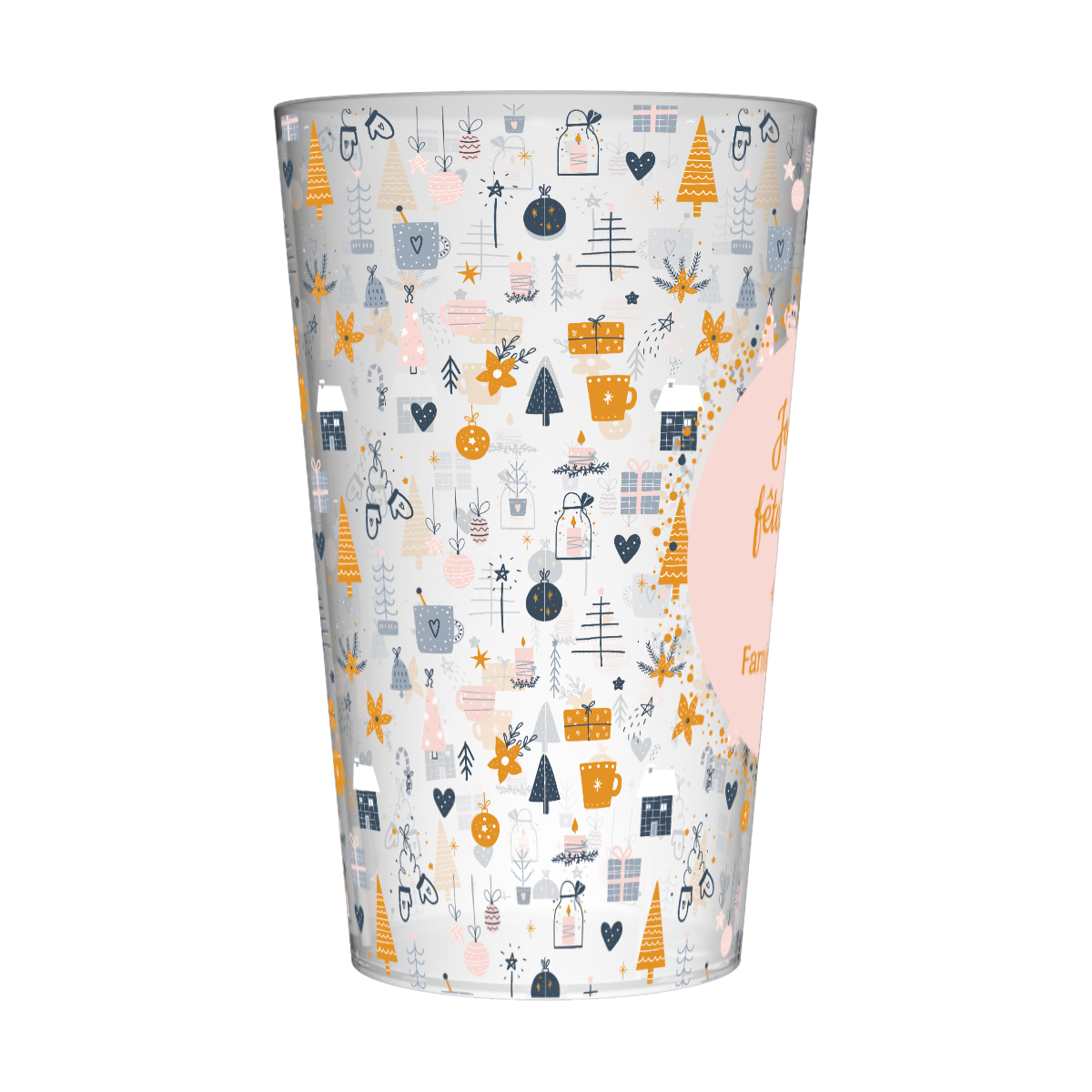 Gobelet personnalisé Noël Décoration 4