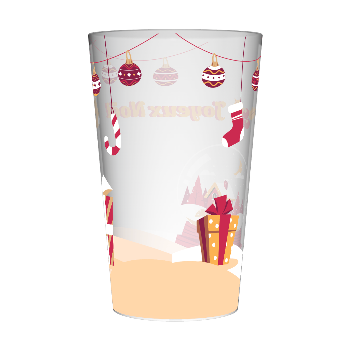 Gobelet personnalisé Noël Réveillon 3