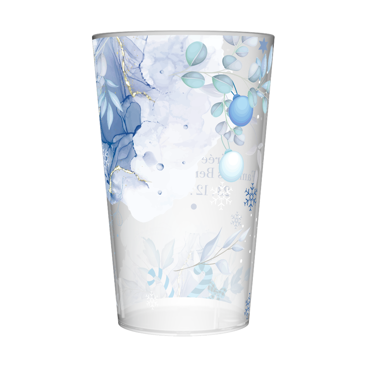 Gobelet personnalisé Noël Hivernal 3