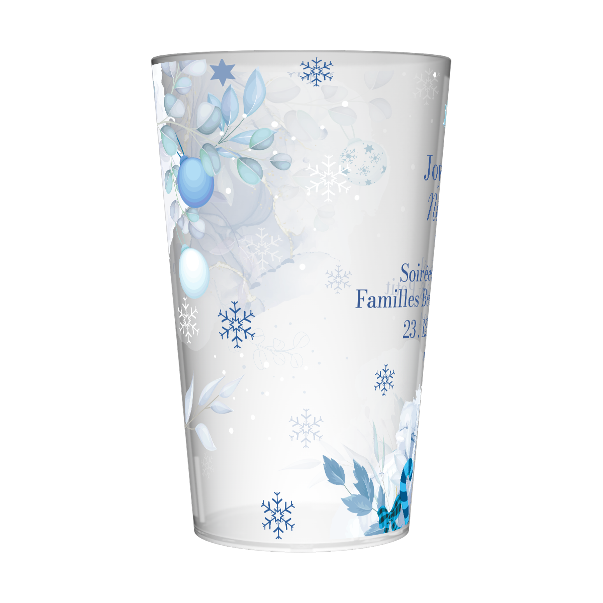 Gobelet personnalisé Noël Hivernal 4