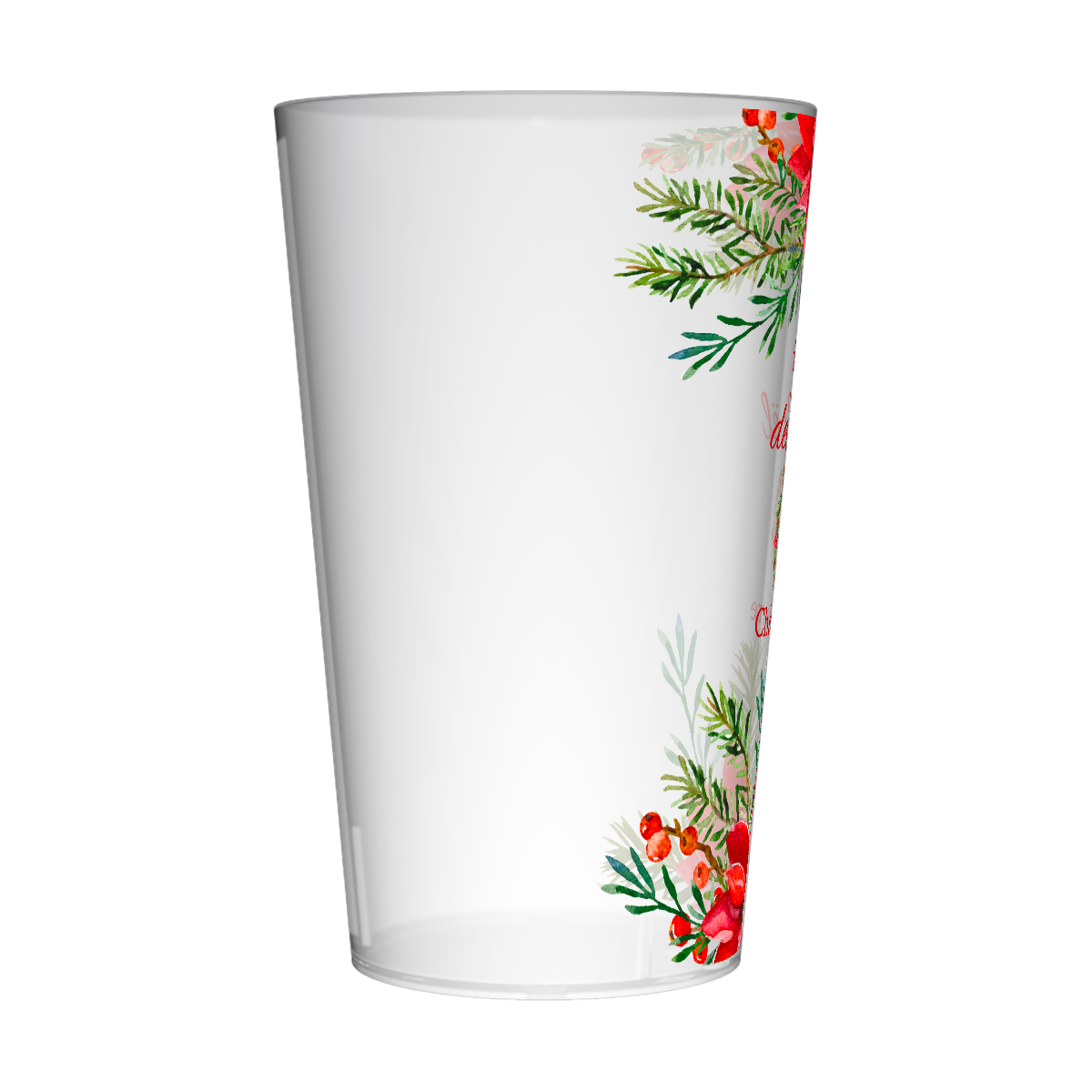 Gobelet personnalisé Noël Mélange Floral 4