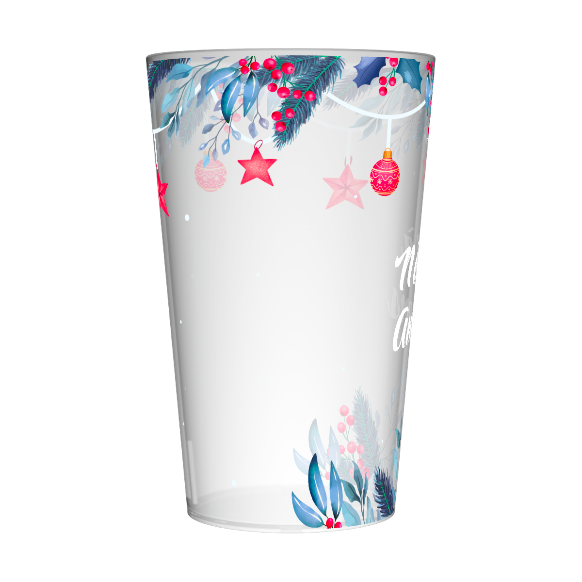 Gobelet personnalisé Noël Guirlande 4